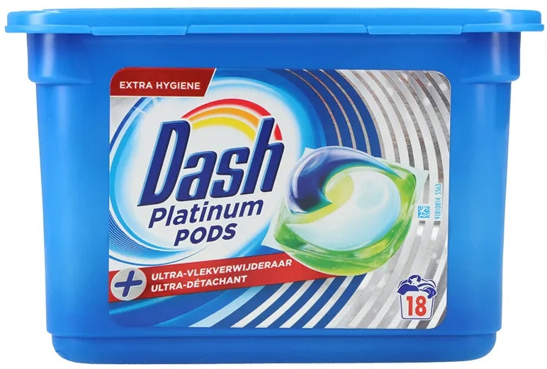 Dash Platinum Laundry Detergent Pods, 18 pcs (Price per 1 pc)