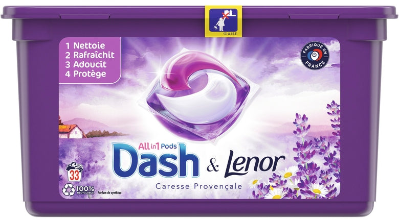 Dash Provençal Caress Laundry Detergent Pods, 33 pcs (Price per 1 pc)