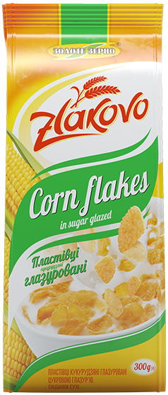 Zlakovo Glazed Corn Flakes, 300 g