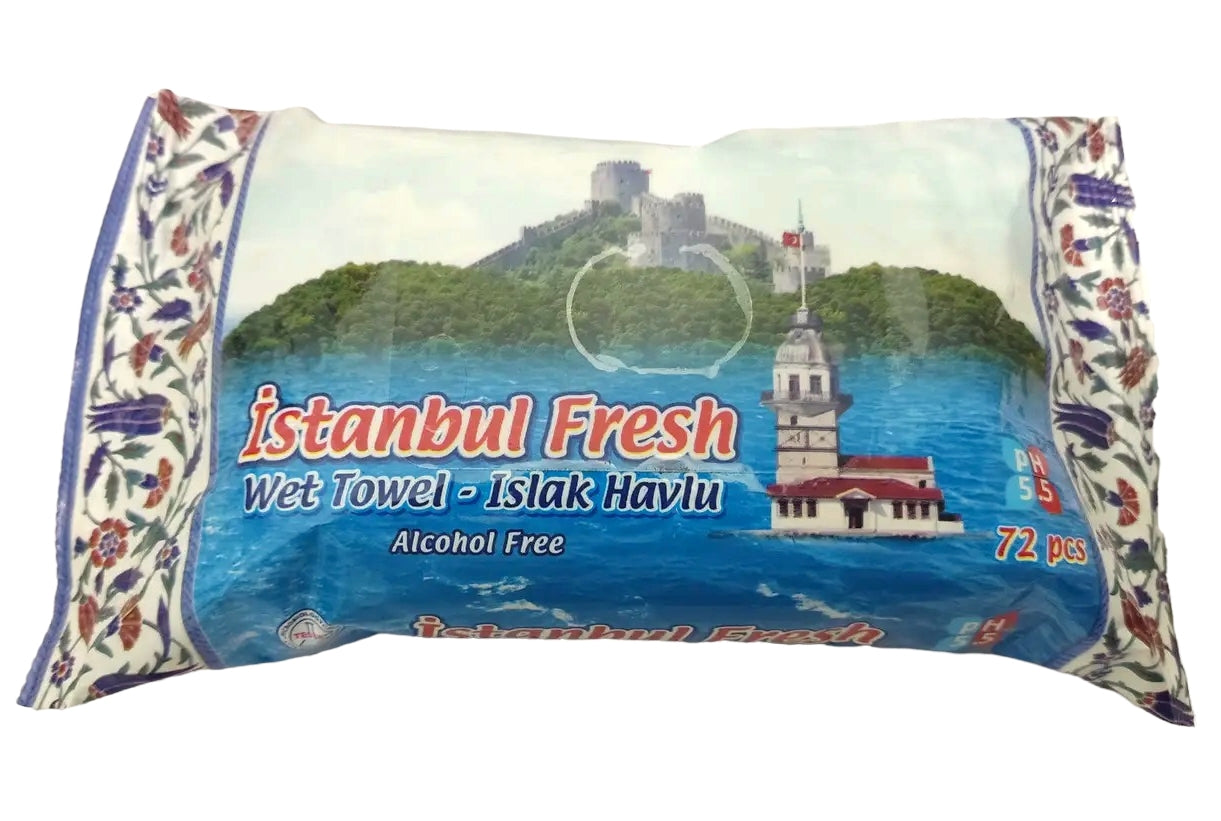 Handy Fresh Istanbul Kids Wet Wipes, 72 pcs