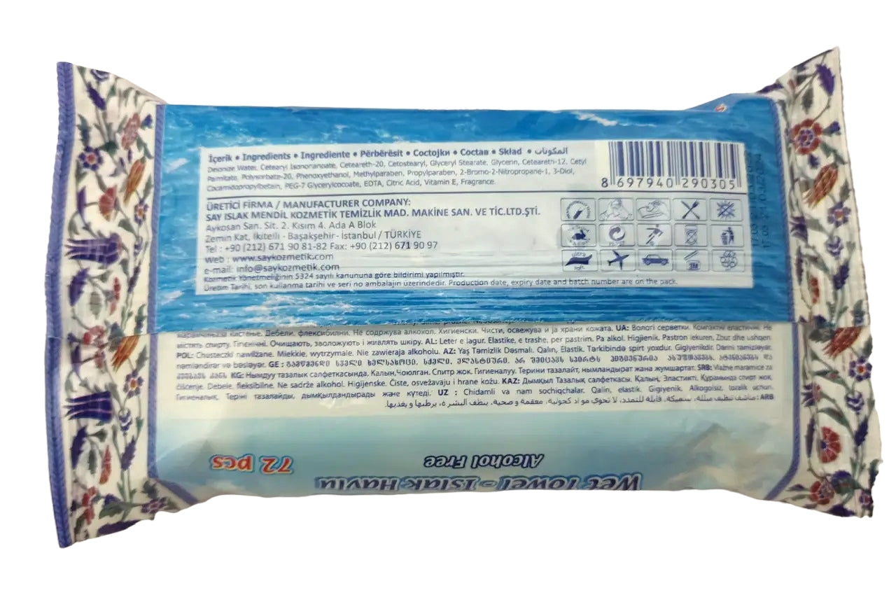 Handy Fresh Istanbul Kids Wet Wipes, 72 pcs - Image 2