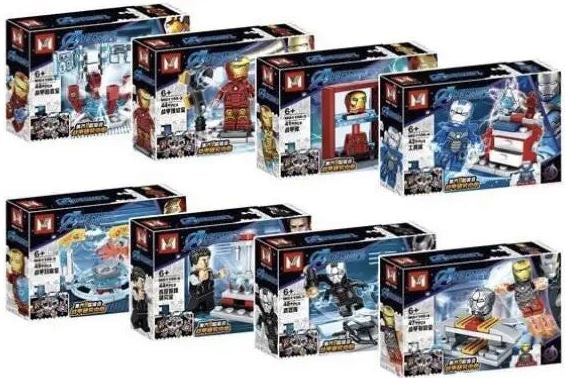 Aheroes Assemble MG 1156 8-in-1 Building Set, Assorted Designs