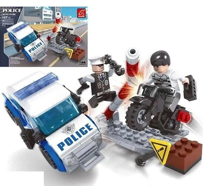 Keyixing 23420 Police Building Set, 131 pcs