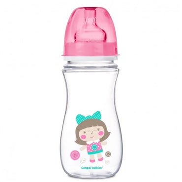 Canpol Babies 35/204 EasyStart Wide-Neck Anti-Colic Baby Bottle, 300 mL - Image 2