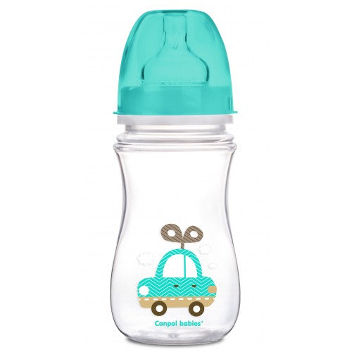 Canpol Babies 35/206 EasyStart Wide-Neck Anti-Colic Baby Bottle, 240 mL - Image 3