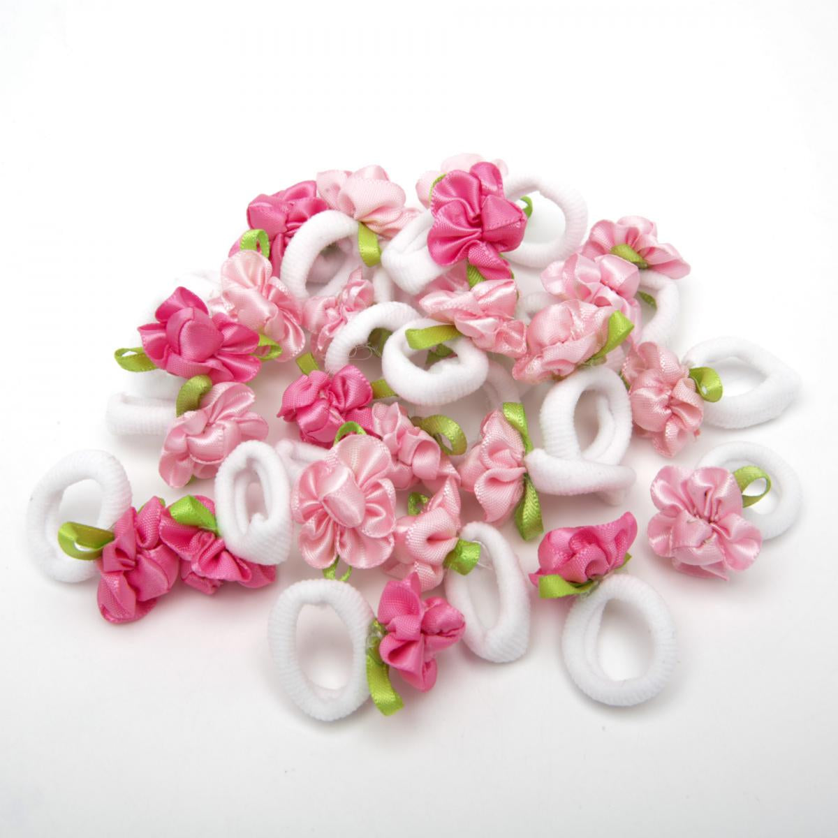 6-4032 Flower Kids' Hair Tie (Price per 1 pc)