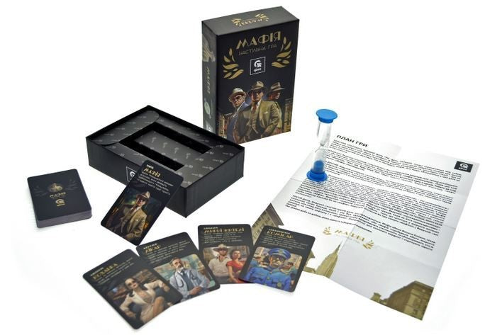 QB701-001 Mafia Board Game with Sand Timer - Image 3