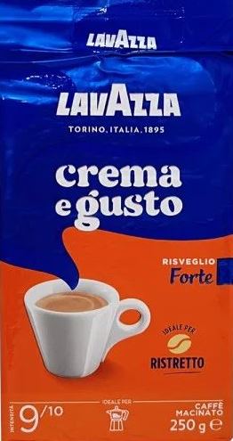 Lavazza Crema e Gusto Forte Ground Coffee, 250 g