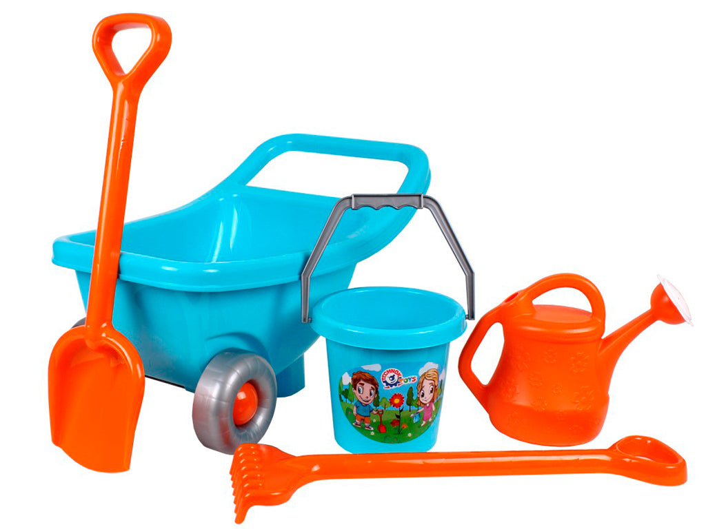 TekhnoK 4265 Kids' Wheelbarrow with Sand Set