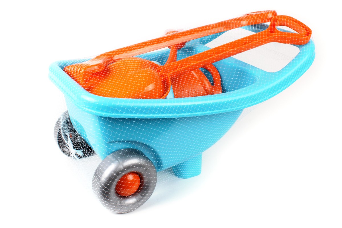 TekhnoK 4265 Kids' Wheelbarrow with Sand Set - Image 2