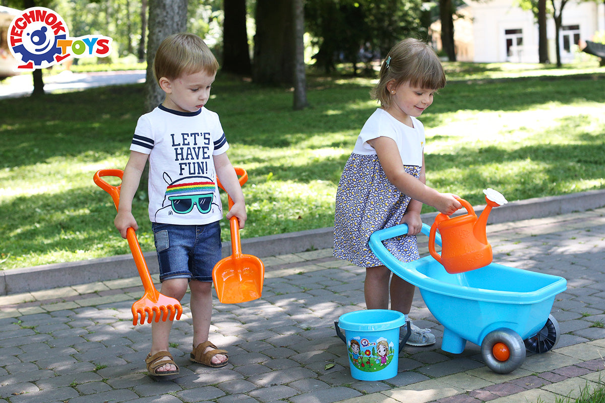 TekhnoK 4265 Kids' Wheelbarrow with Sand Set - Image 3
