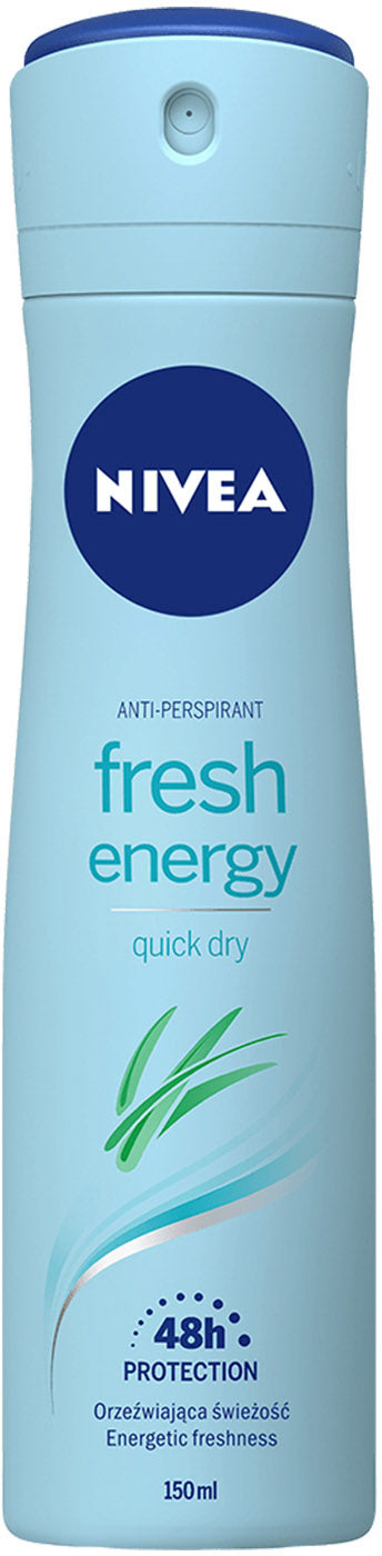 Nivea Fresh Energy Women's Antiperspirant Deodorant, 150 mL