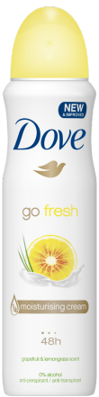 Dove Energy Boost Women's Antiperspirant Spray, 150 mL