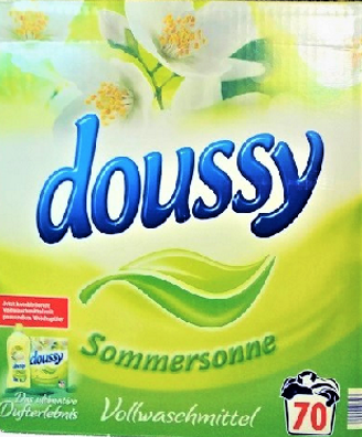 Laundry detergent powder Doussy Sommersonne Vollwaschmittel 4.9 kg 70 loads
