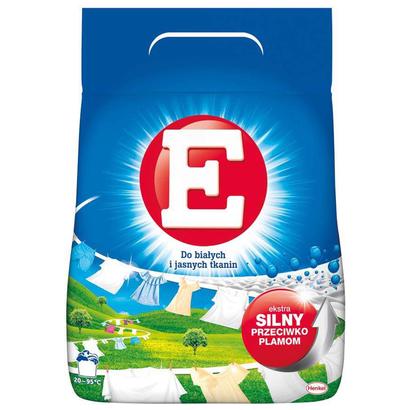 E Laundry Detergent Powder for White & Light Fabrics, 1.17 kg