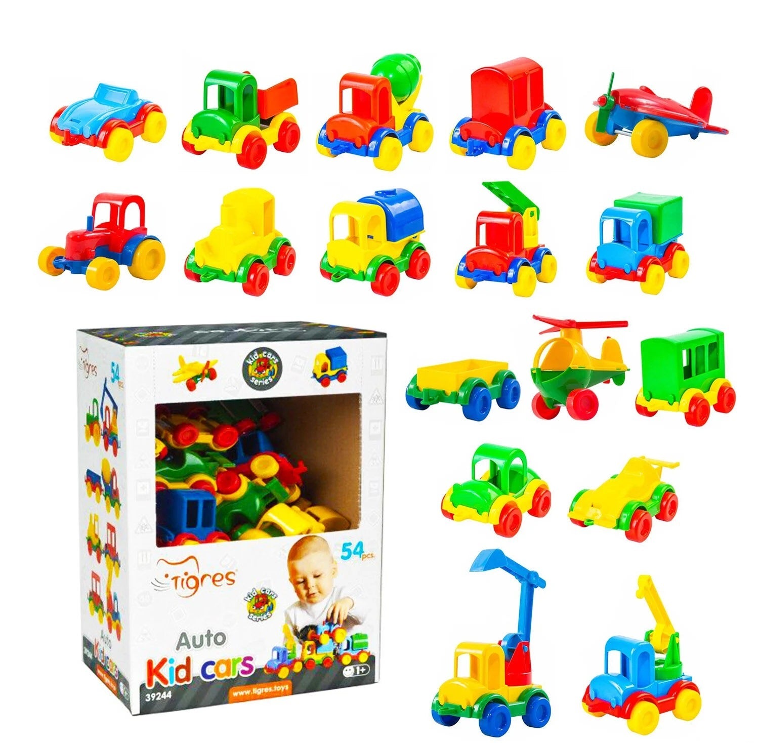 Tigres Kid Cars 39244 Toy Car (Price per 1 pc)