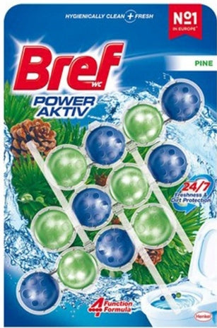 Toilet rim blocks Bref 3 pcs x 50 g pine - Image 2