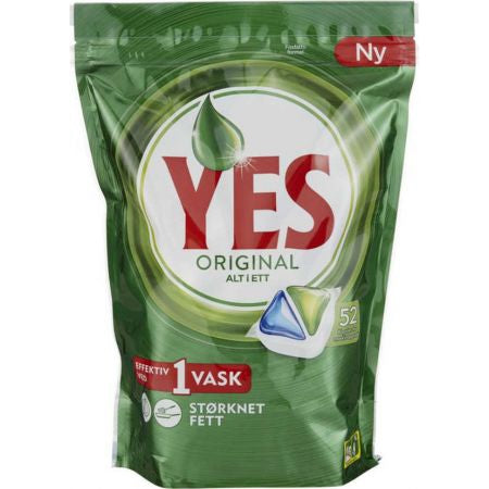 YES Original All-in-One Dishwasher Tablets, 52 Count (Priced per Tablet) - Image 2