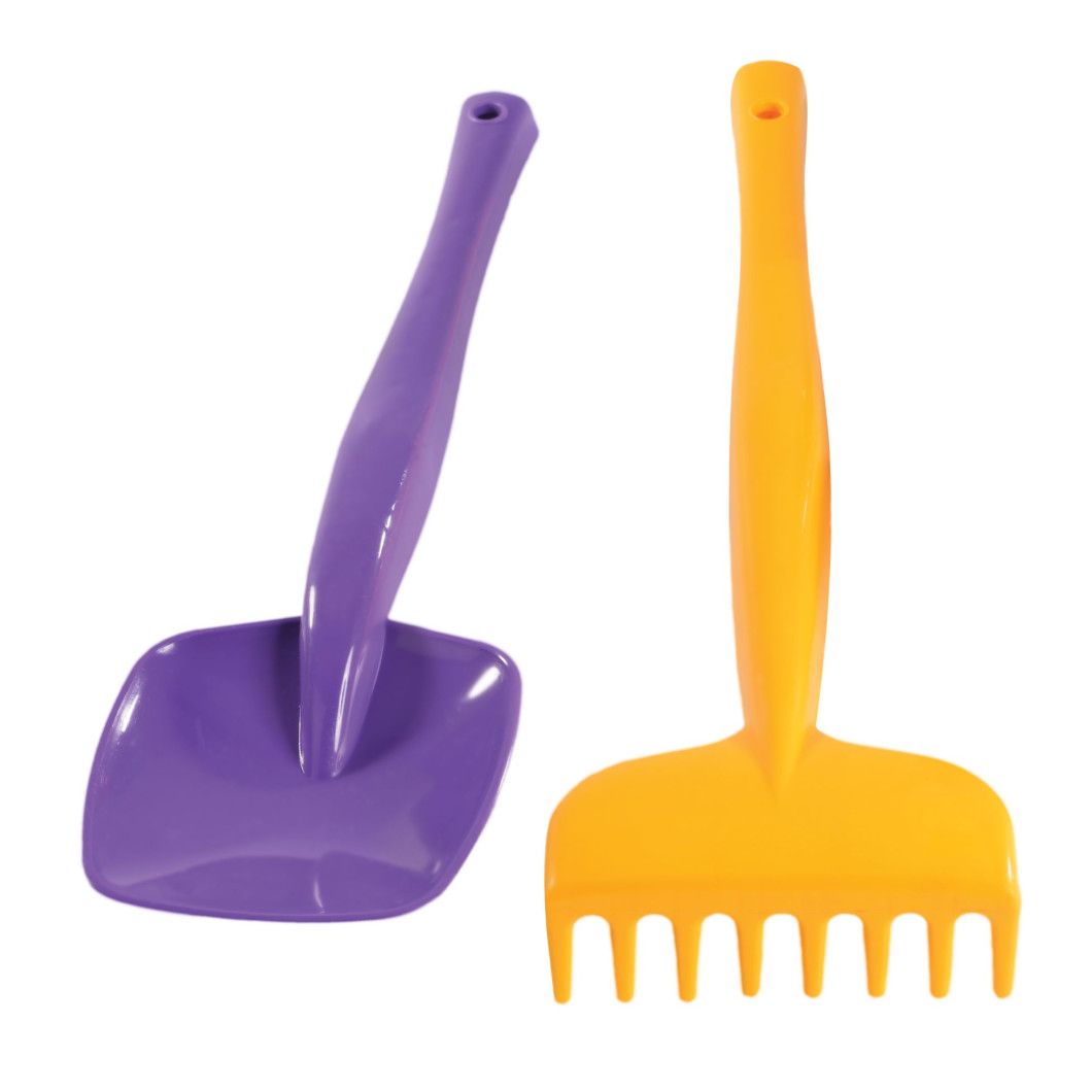 Tigres 39632 Large Shovel & Rake Set