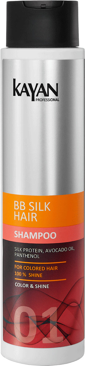 Kayan Professional BB Silk Hair Shampoo for Color-Treated Hair, 400 mL