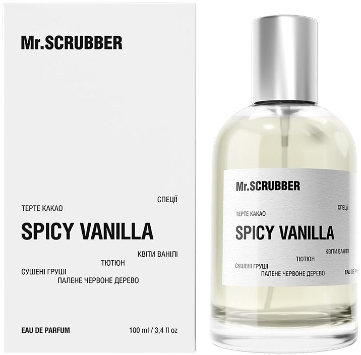 Mr. Scrubber Spicy Vanilla Eau de Parfum, 100 mL