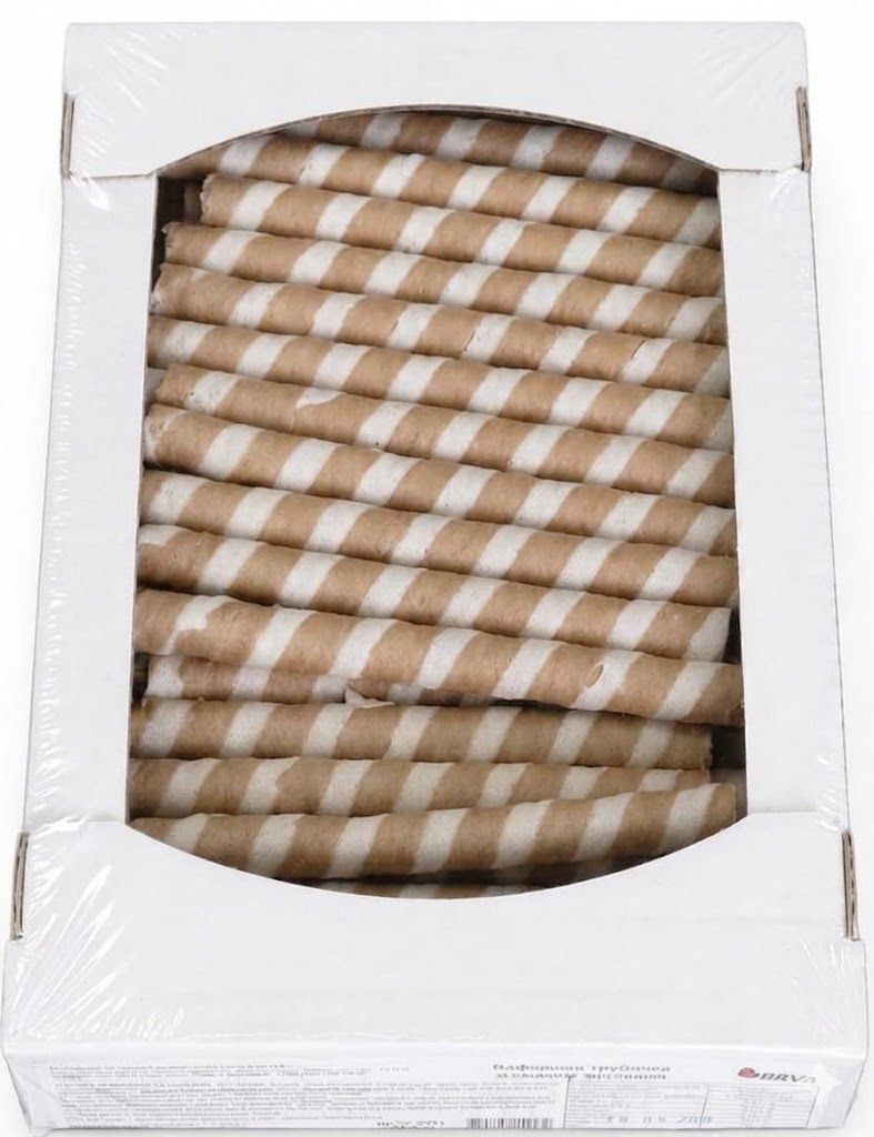 Wafer Rolls Barva zi smakom fistashky, 450 g