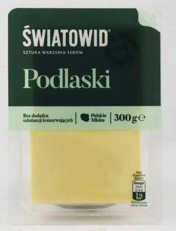Swiatowid Podlaski Cheese Slices, 300 g
