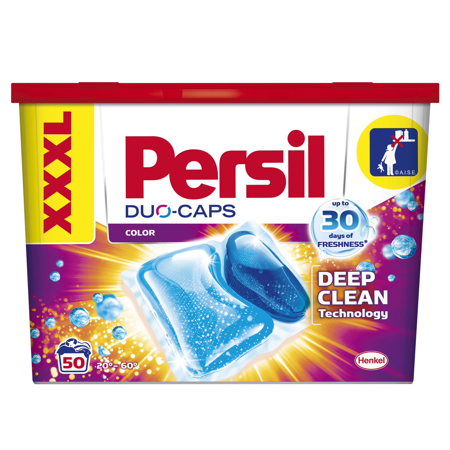 Persil Duo-Caps Color Laundry Pods, 50 pcs, Priced per Piece