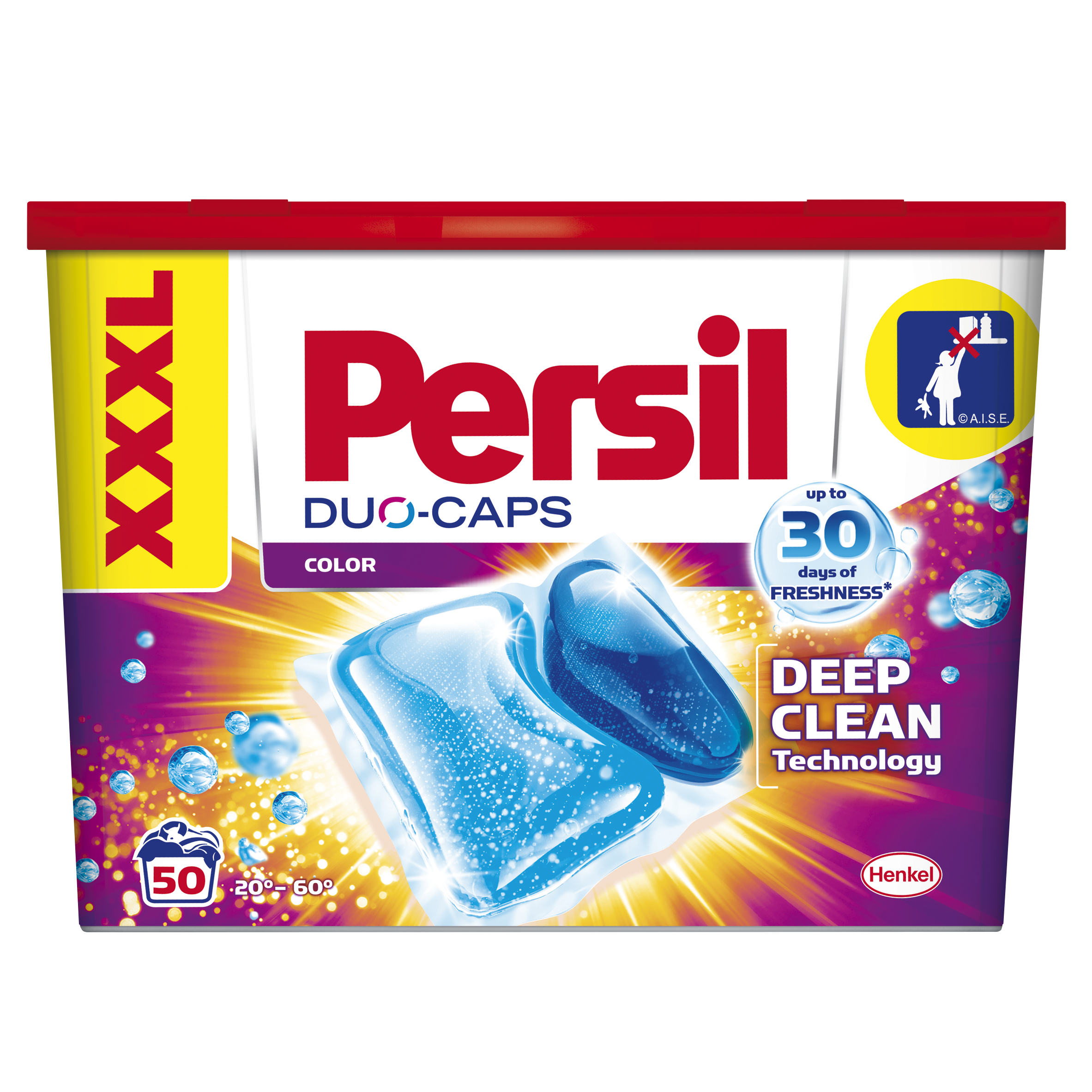 Persil Duo-Caps Color Laundry Pods, 50 pcs, Priced per Piece