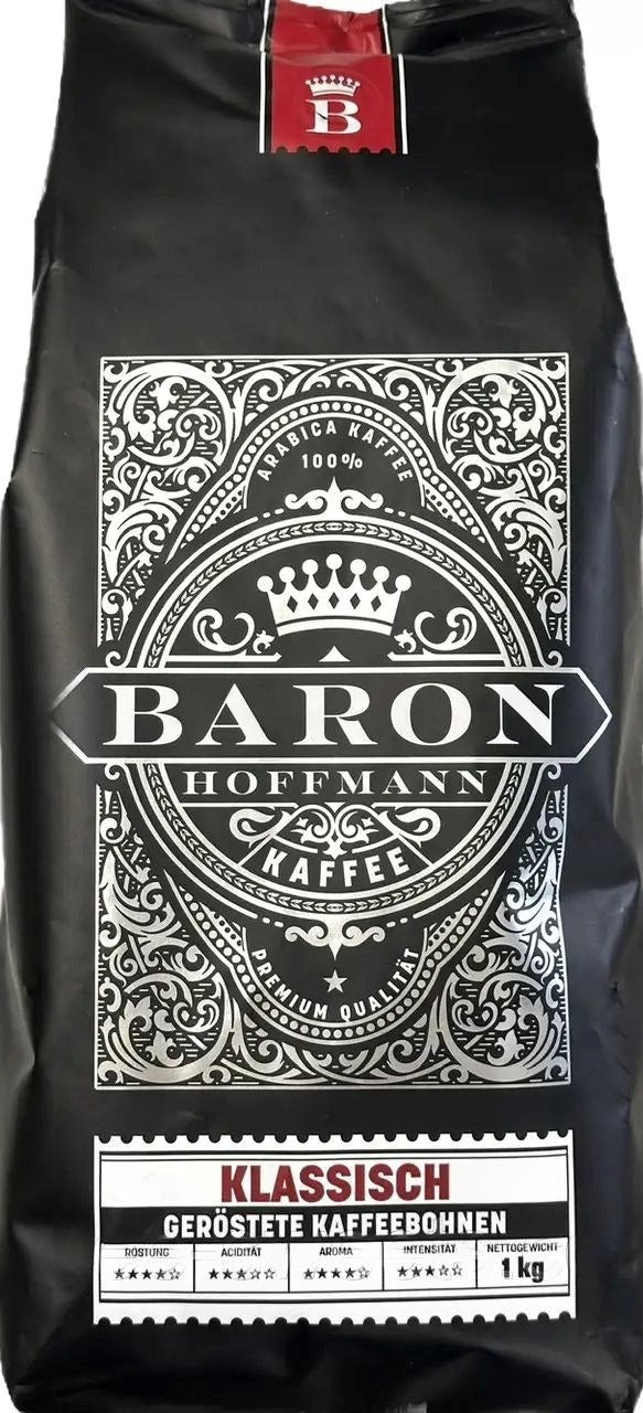 Baron Hoffmann Classic Whole Bean Coffee, 1 kg