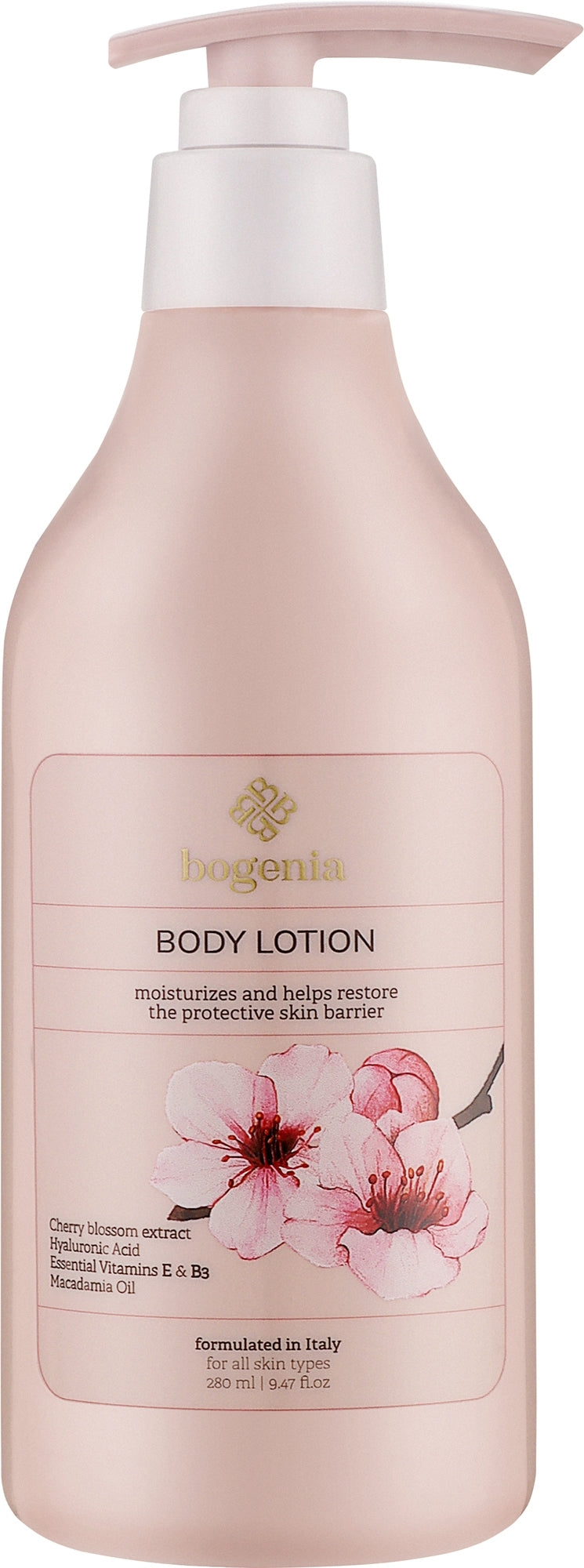 Bogenia Cherry Blossom Body Lotion, 280 mL