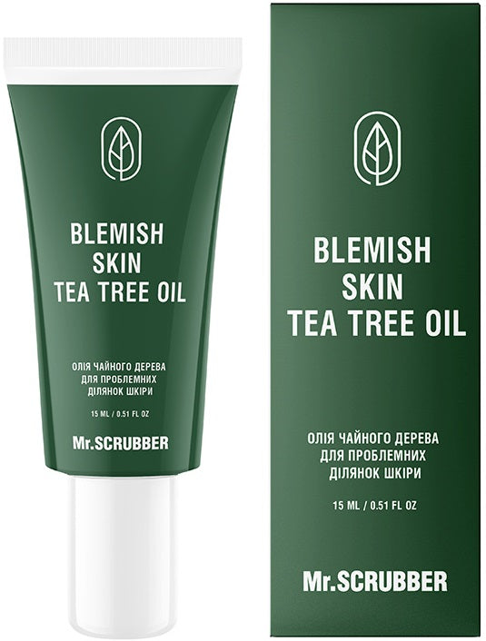 Mr. Scrubber Tea Tree Oil for Problem Skin Areas, 15 mL