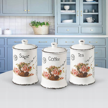 Maestro MR20050-03CS Ceramic Canister Set, 3 pcs - Image 2