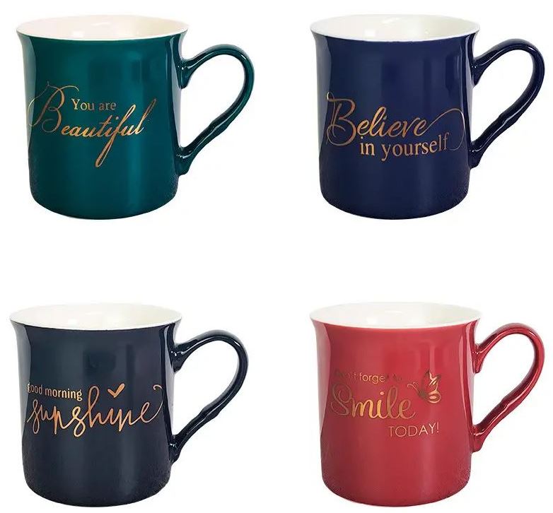 Vittora VT-C-191310 Classic Colors Ceramic Mug, 310 mL