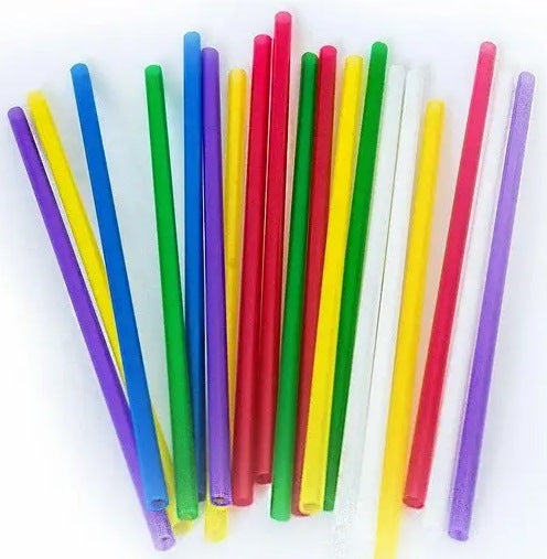 Colored Martini Straws, 200 pcs