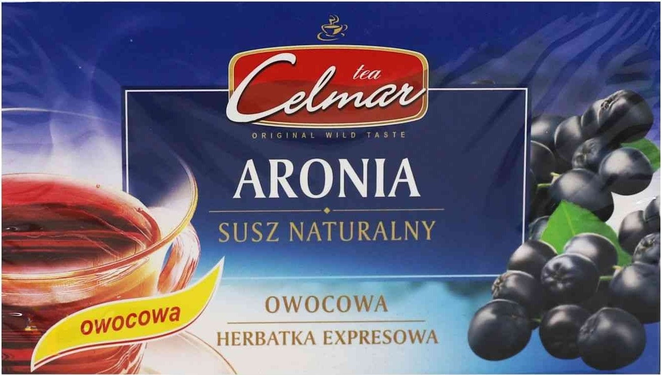Celmar Aronia Tea, 20 Tea Bags