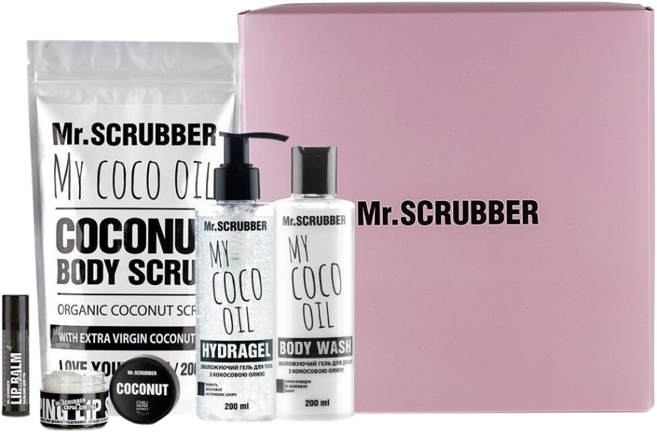 Mr. Scrubber Coconut Women's Gift Set
