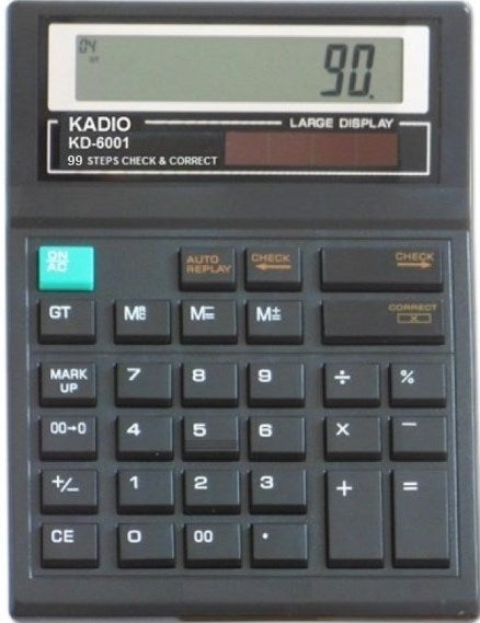 Kadio KD-6001 Calculator