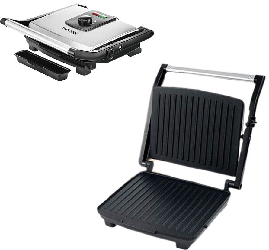Sokany KJ202SS Contact Grill with Temperature Control - Image 2