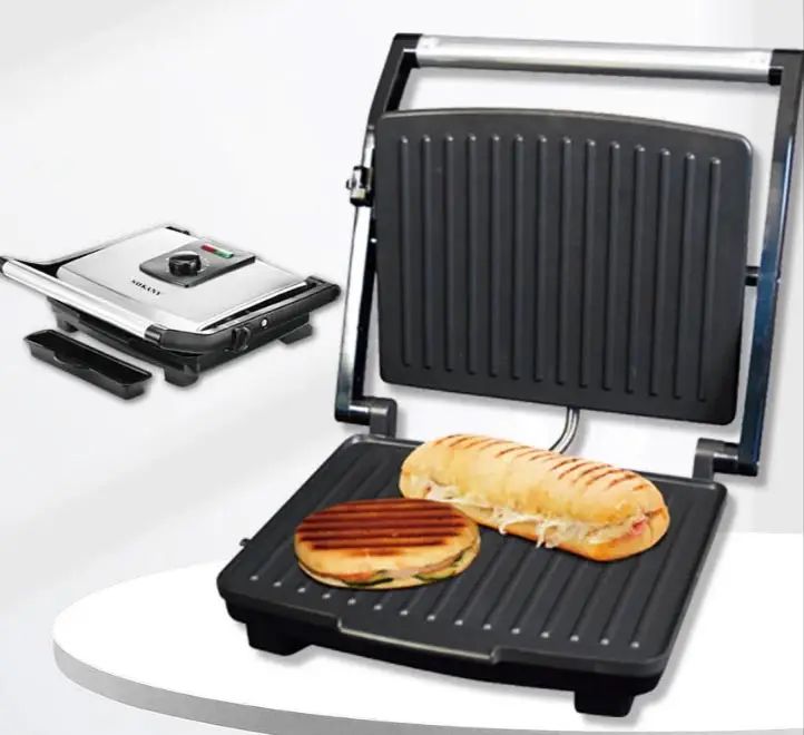 Sokany KJ202SS Contact Grill with Temperature Control - Image 4