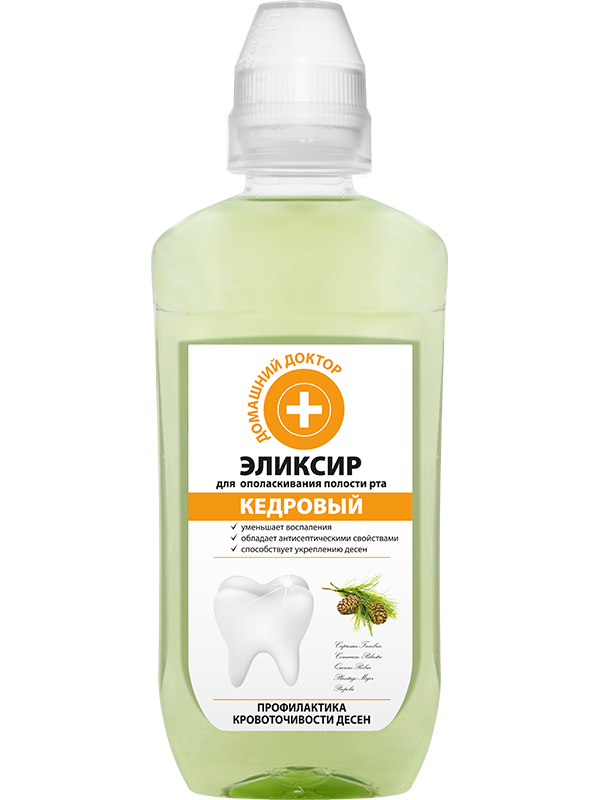 Domashniy Doktor Cedar Mouthwash, 300 mL