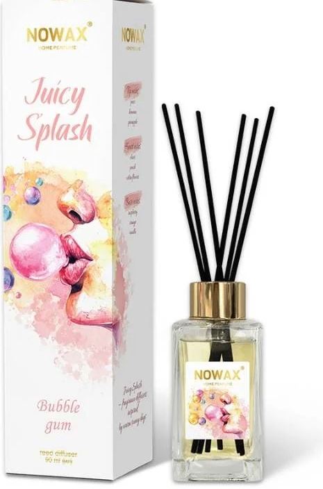 Nowax Juicy Splash Bubble Gum Air Freshener, 90 mL