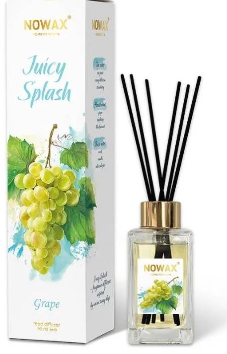 Nowax Juicy Splash Grape Air Freshener, 90 mL