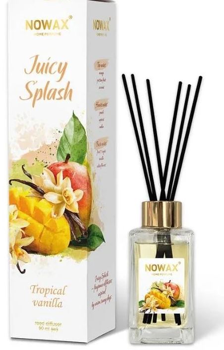 Nowax Juicy Splash Tropical Vanilla Air Freshener, 90 mL