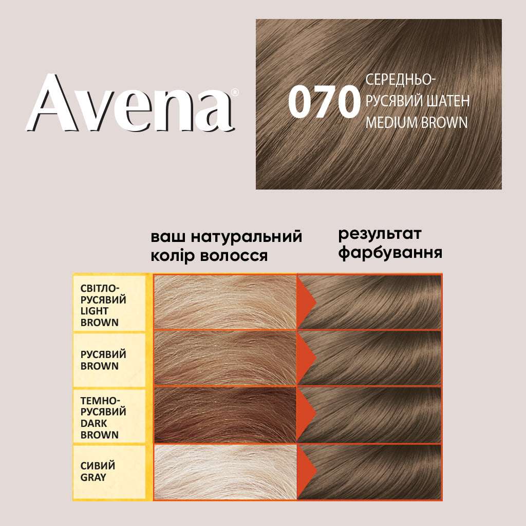 Acme Color Avena 070 Medium Light Brown Hair Color - Image 3
