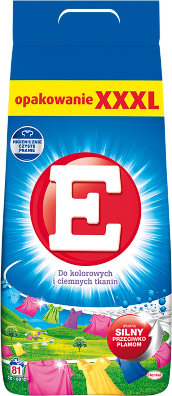 E Color & Dark Fabrics Laundry Detergent Powder, 5.265 kg