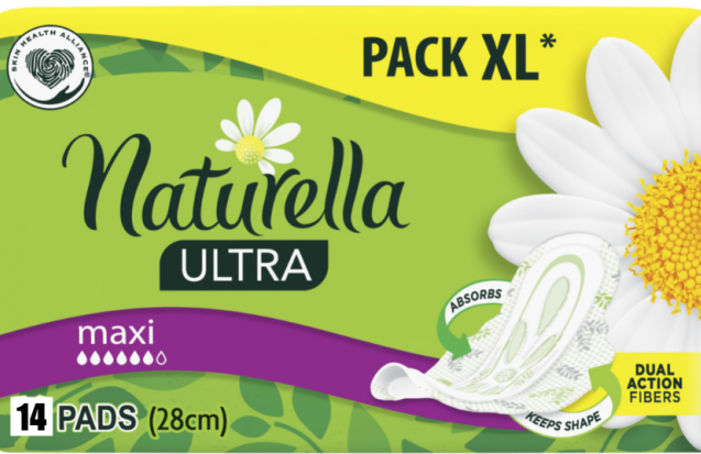 Naturella Ultra Camomile Maxi Sanitary Pads, 14 pcs