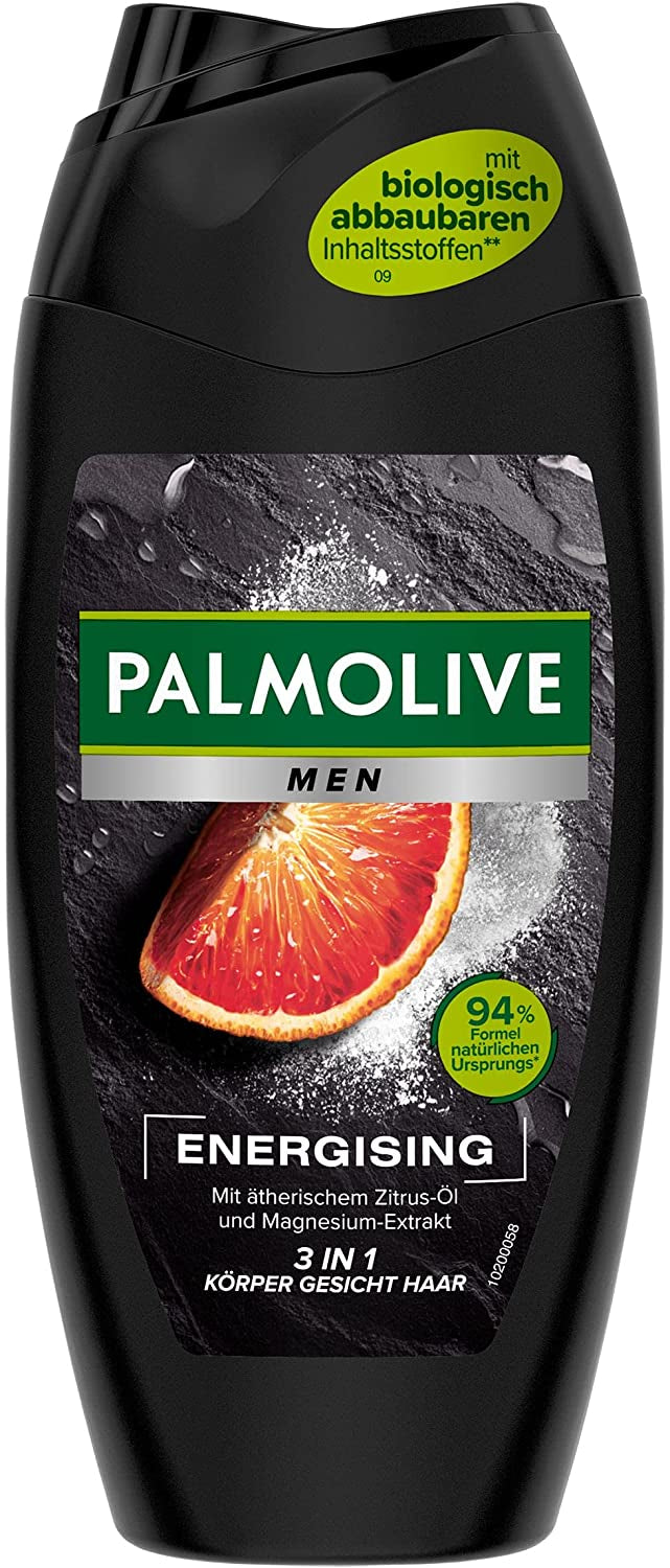 Palmolive MEN 3-in-1 Energising Shower Gel, 500 mL