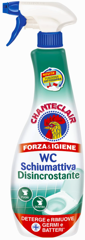 Chante Clair Descaling Foaming Toilet Cleaner Spray, 625 mL