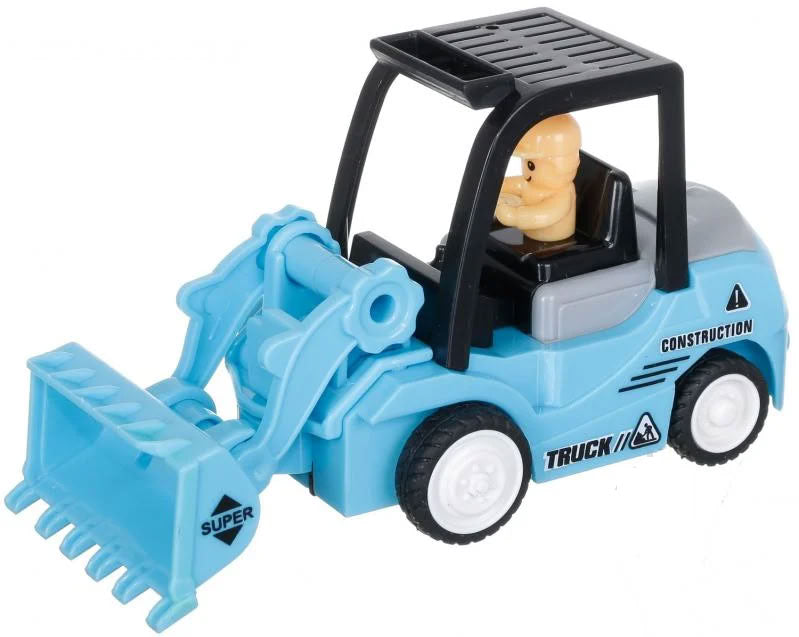 Truck 768-19 Friction-Powered Excavator Toy